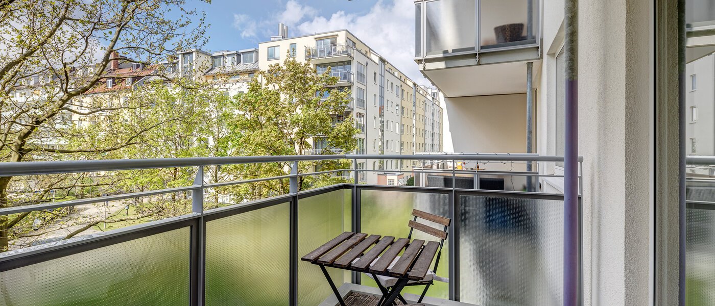 Wohnung München Maxvorstadt - Universitätsviertel 01 Balkon 6719