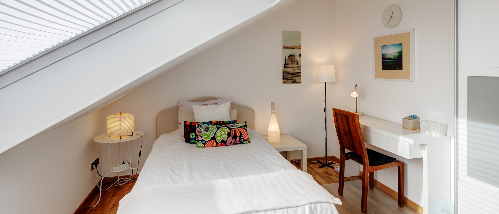 Dachgeschosswohnung Vaterstetten 02 2. Schlafzimmer	 6726