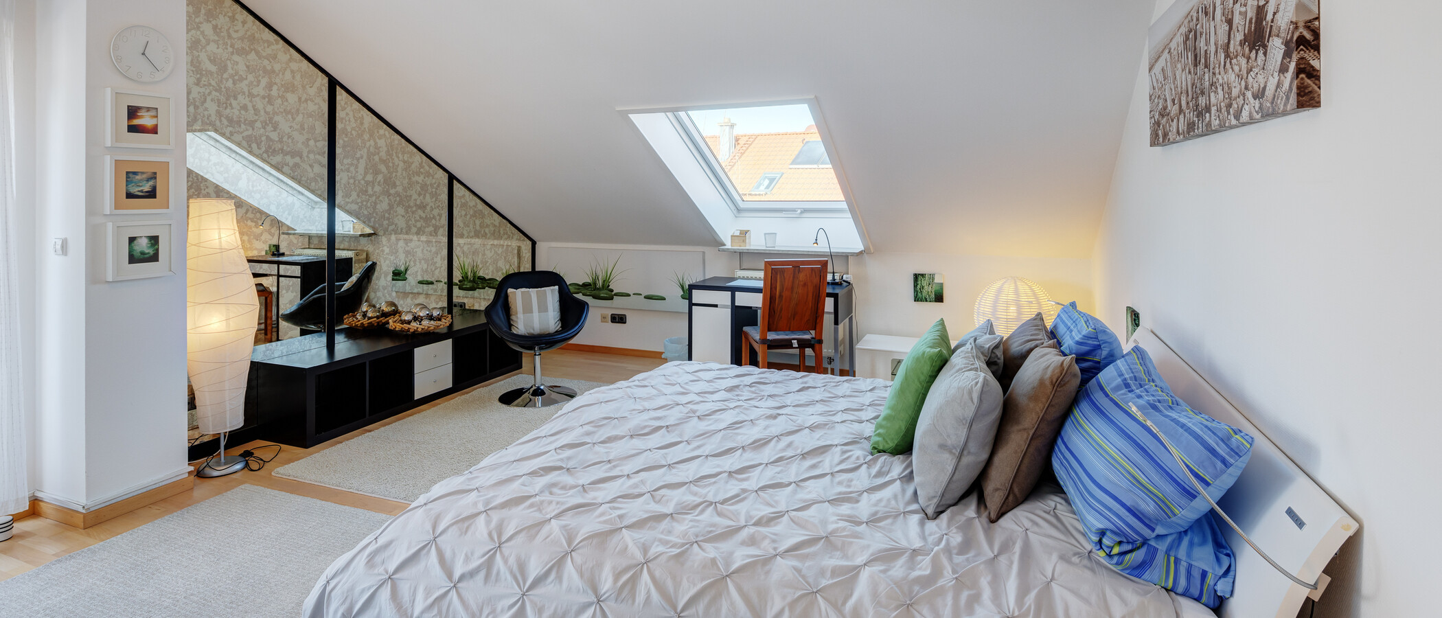 Dachgeschosswohnung Vaterstetten 03 1. Schlafzimmer 6726