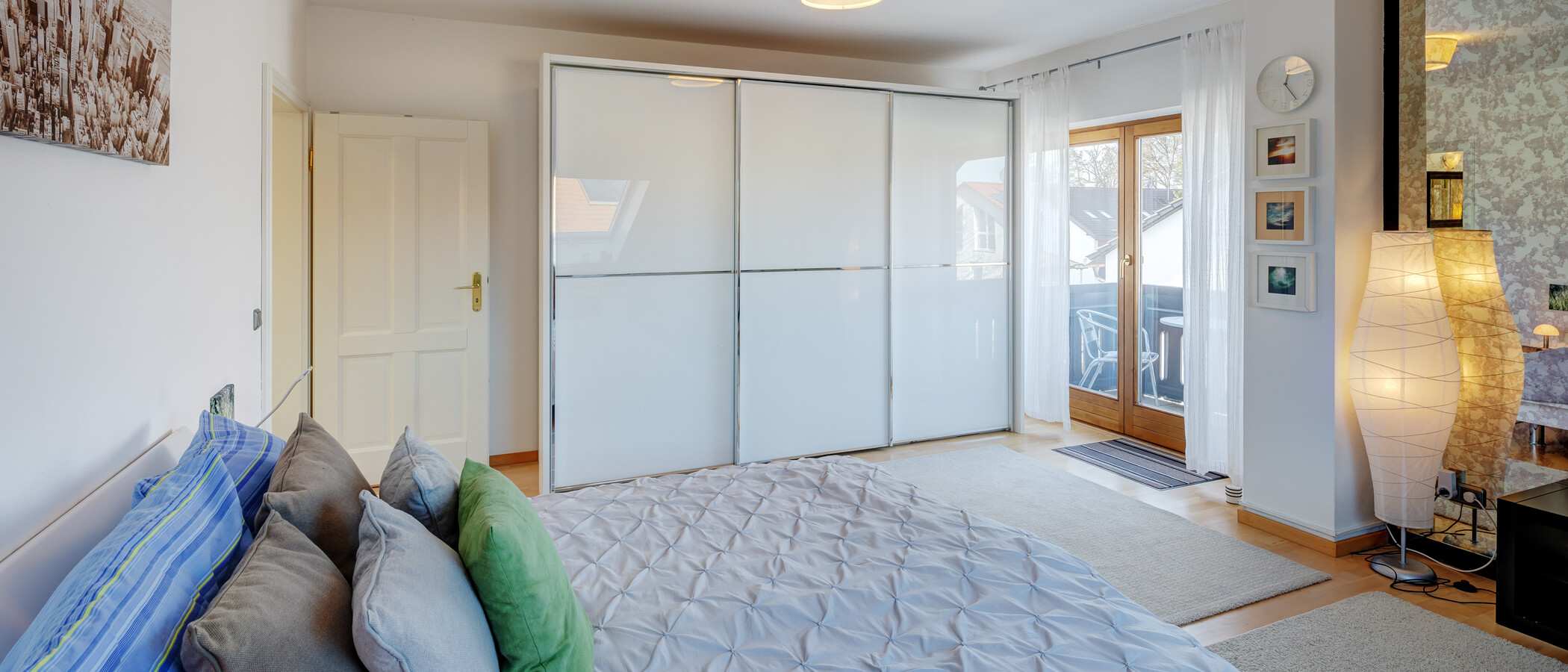Dachgeschosswohnung Vaterstetten 05 1. Schlafzimmer 6726