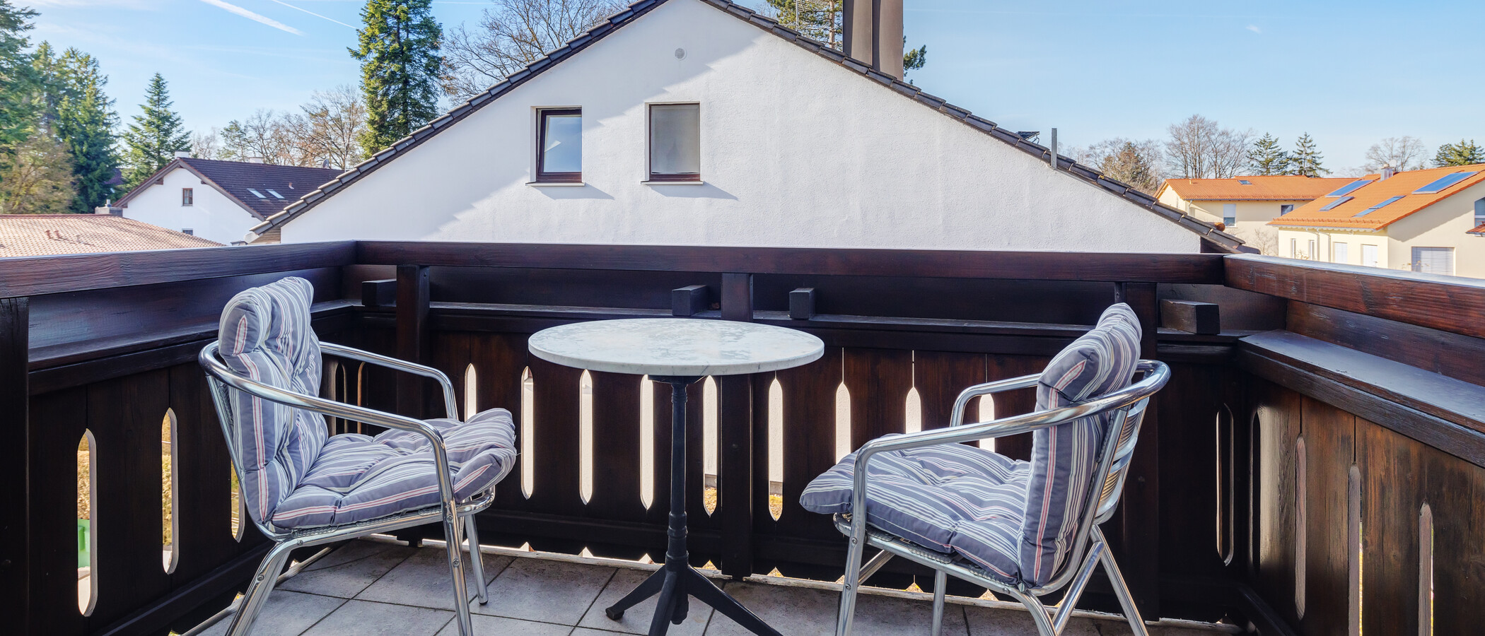 Dachgeschosswohnung Vaterstetten 01 1. Balkon 6726