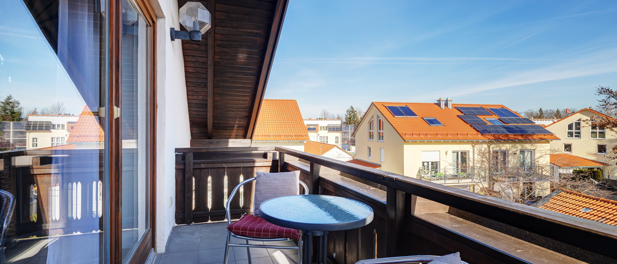 Dachgeschosswohnung Vaterstetten 02 2. Balkon 6726
