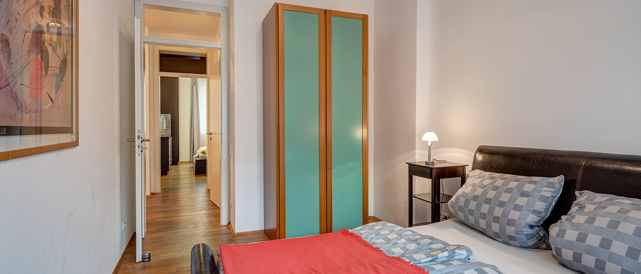 Wohnung München Lehel 02 2. Schlafzimmer	 6859