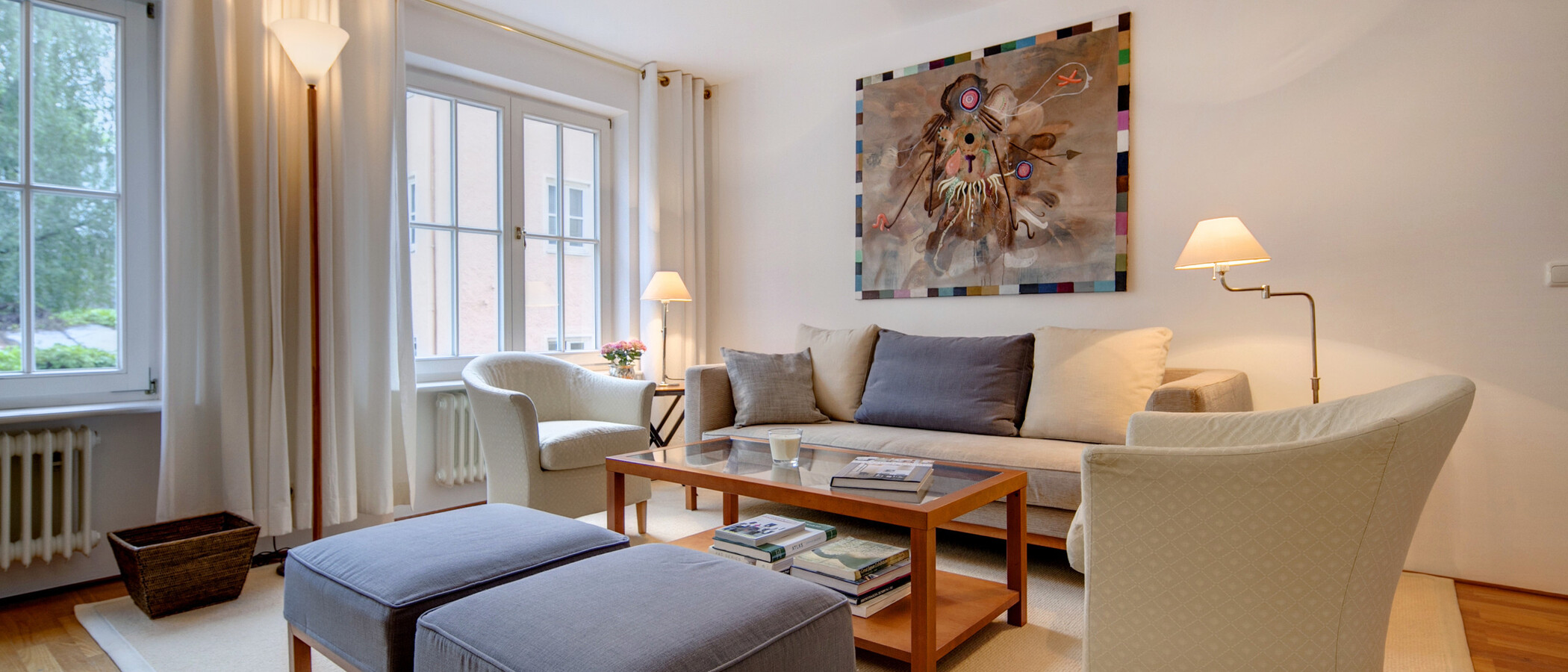 Maisonettewohnung München Schwabing (rechts der Leopoldstraße) 02 Wohnen 6884