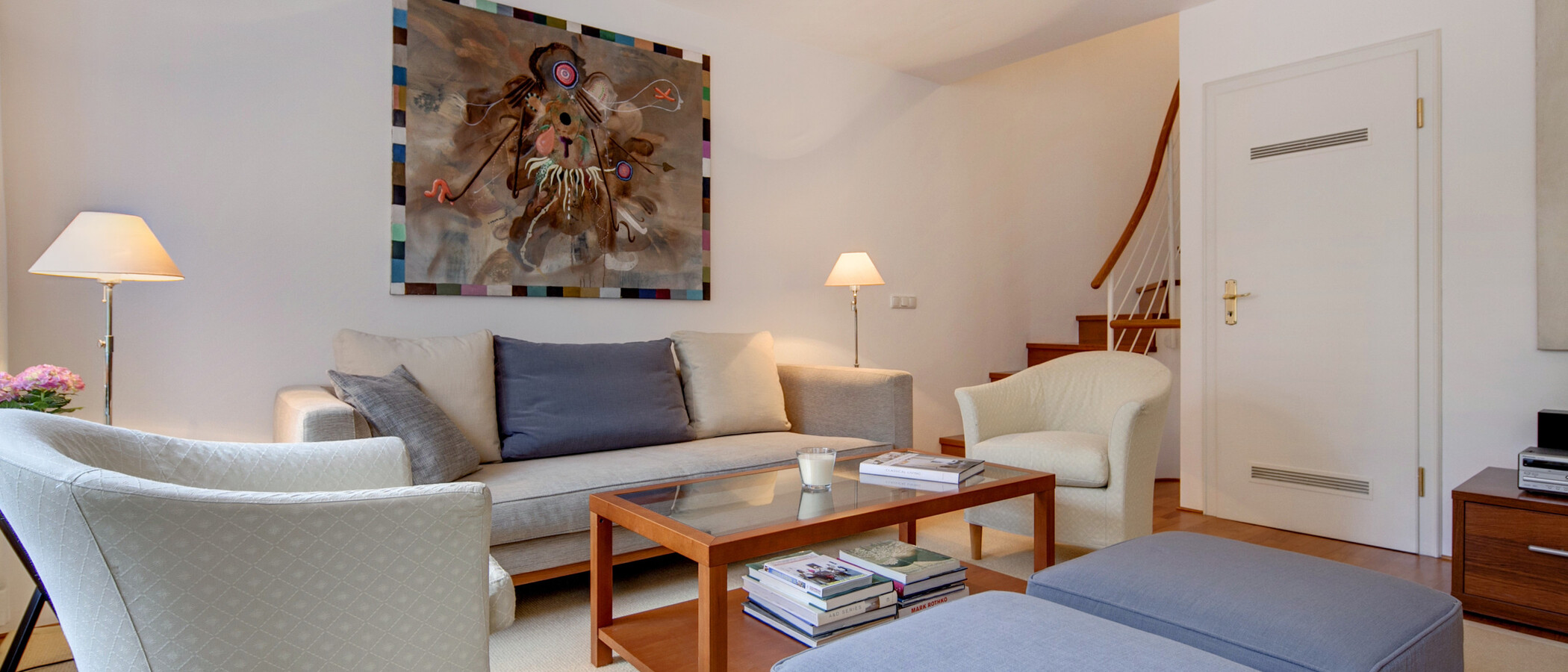 Maisonettewohnung München Schwabing (rechts der Leopoldstraße) 03 Wohnen 6884