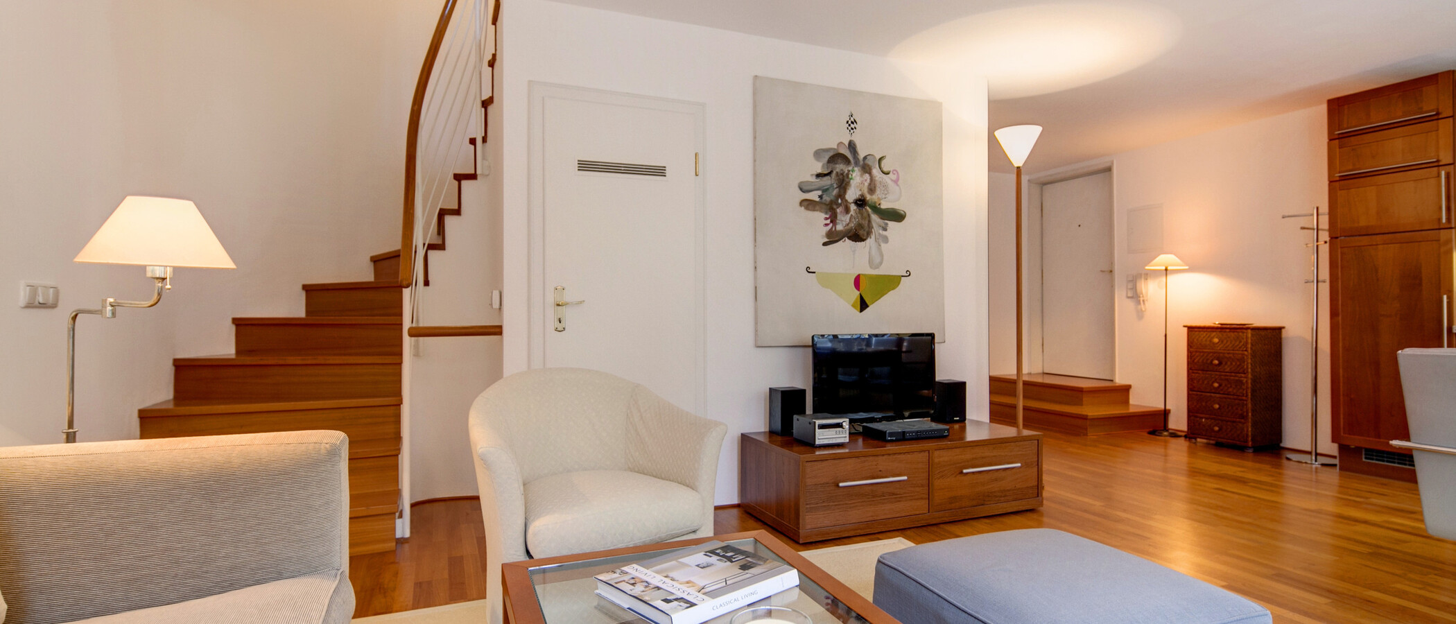 Maisonettewohnung München Schwabing (rechts der Leopoldstraße) 04 Wohnen 6884