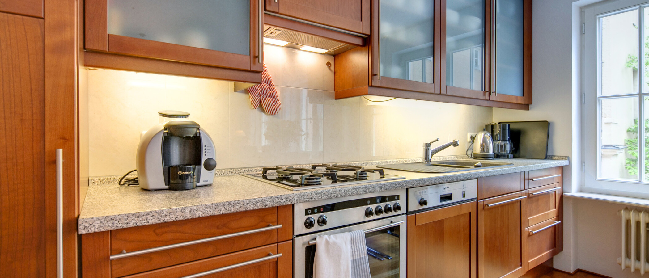 Maisonettewohnung München Schwabing (rechts der Leopoldstraße) 01 Küche 6884