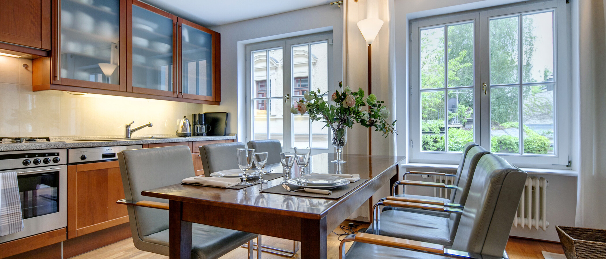 Maisonettewohnung München Schwabing (rechts der Leopoldstraße) 02 Küche 6884