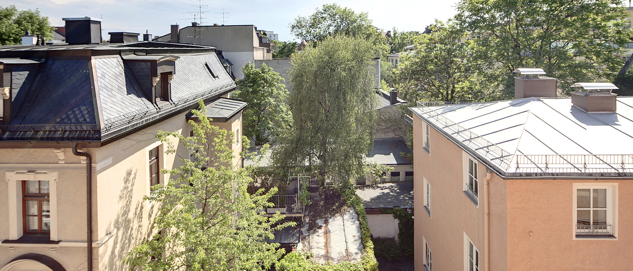 Maisonettewohnung München Schwabing (rechts der Leopoldstraße) 01 Aussicht 6884