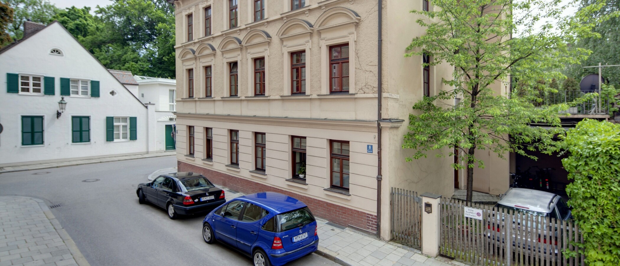 Maisonettewohnung München Schwabing (rechts der Leopoldstraße) 05 Aussicht 6884