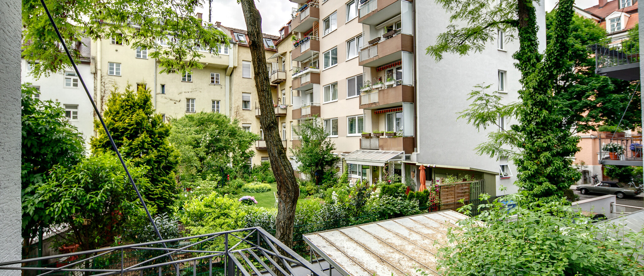 Wohnung München Schwabing-Nord (zw. Belgrad- & Leopoldstraße) 01 Aussicht 6907