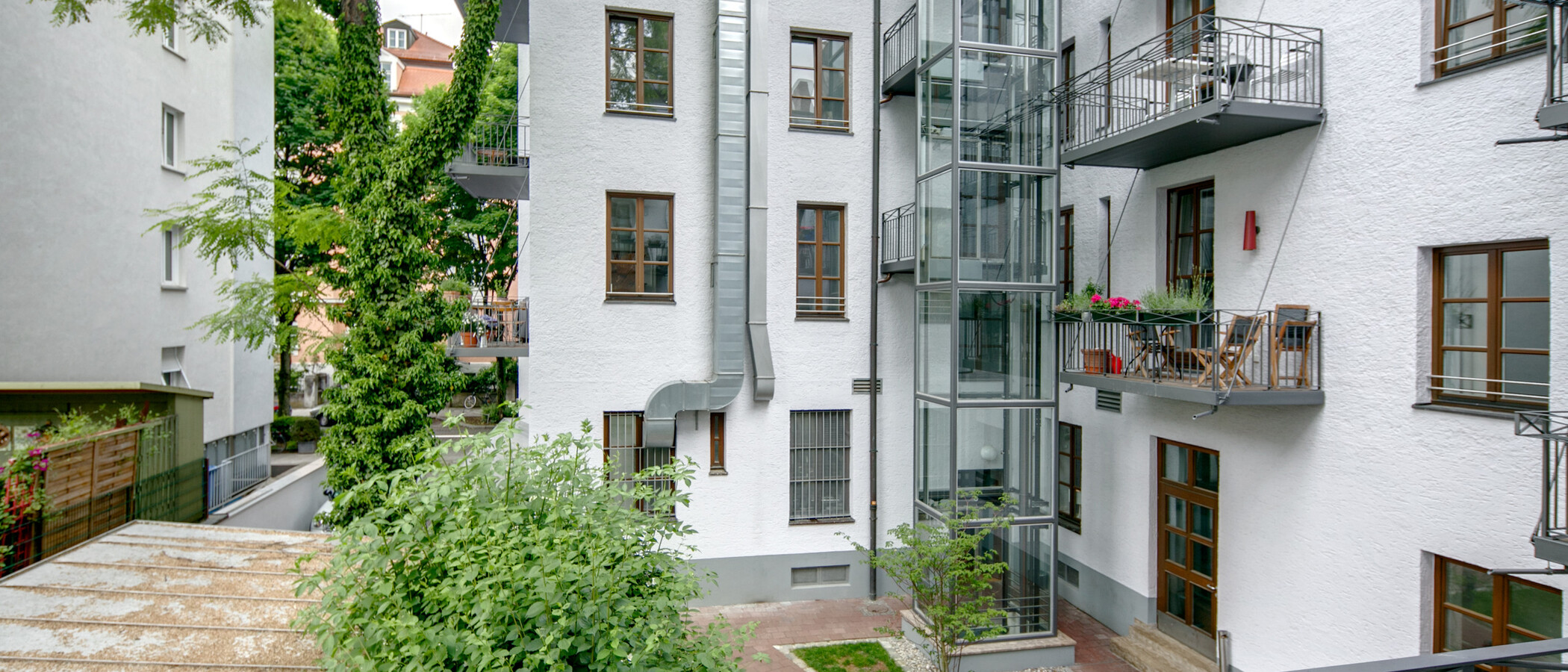 Wohnung München Schwabing-Nord (zw. Belgrad- & Leopoldstraße) 02 Aussicht 6907
