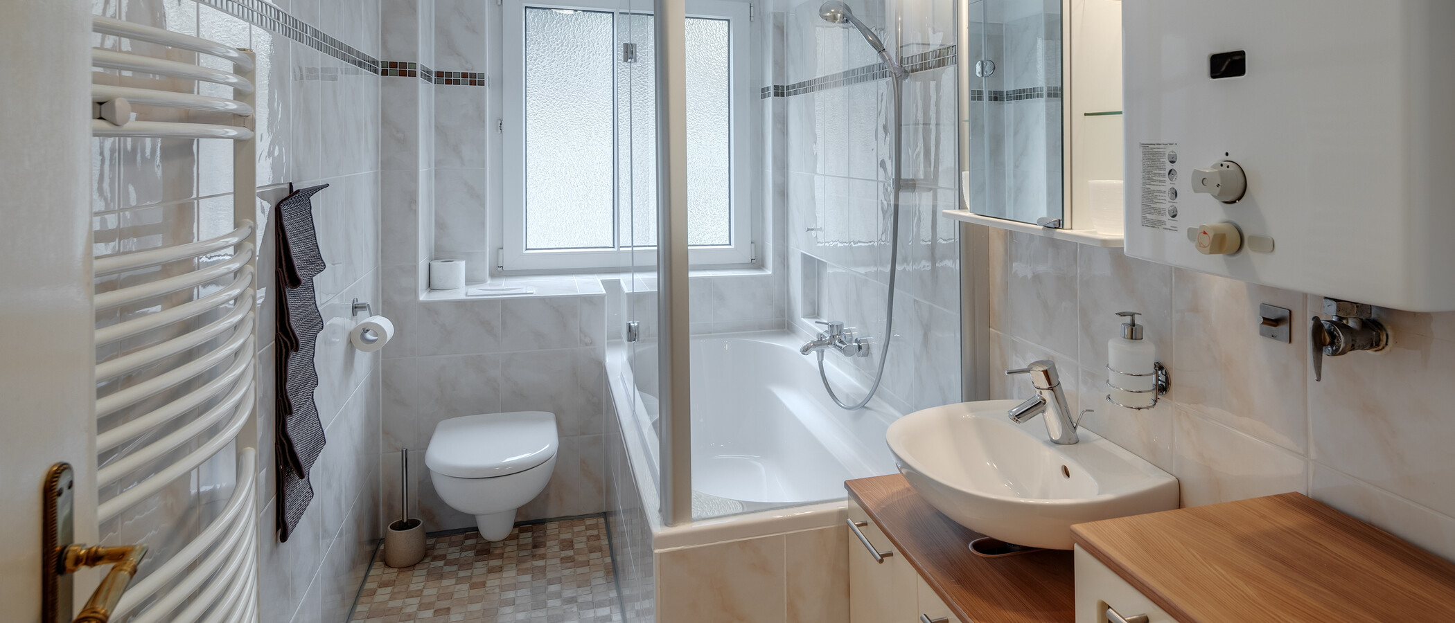 Wohnung München Schwabing-West (rund um den Hohenzollernplatz) 01 Badezimmer 6915