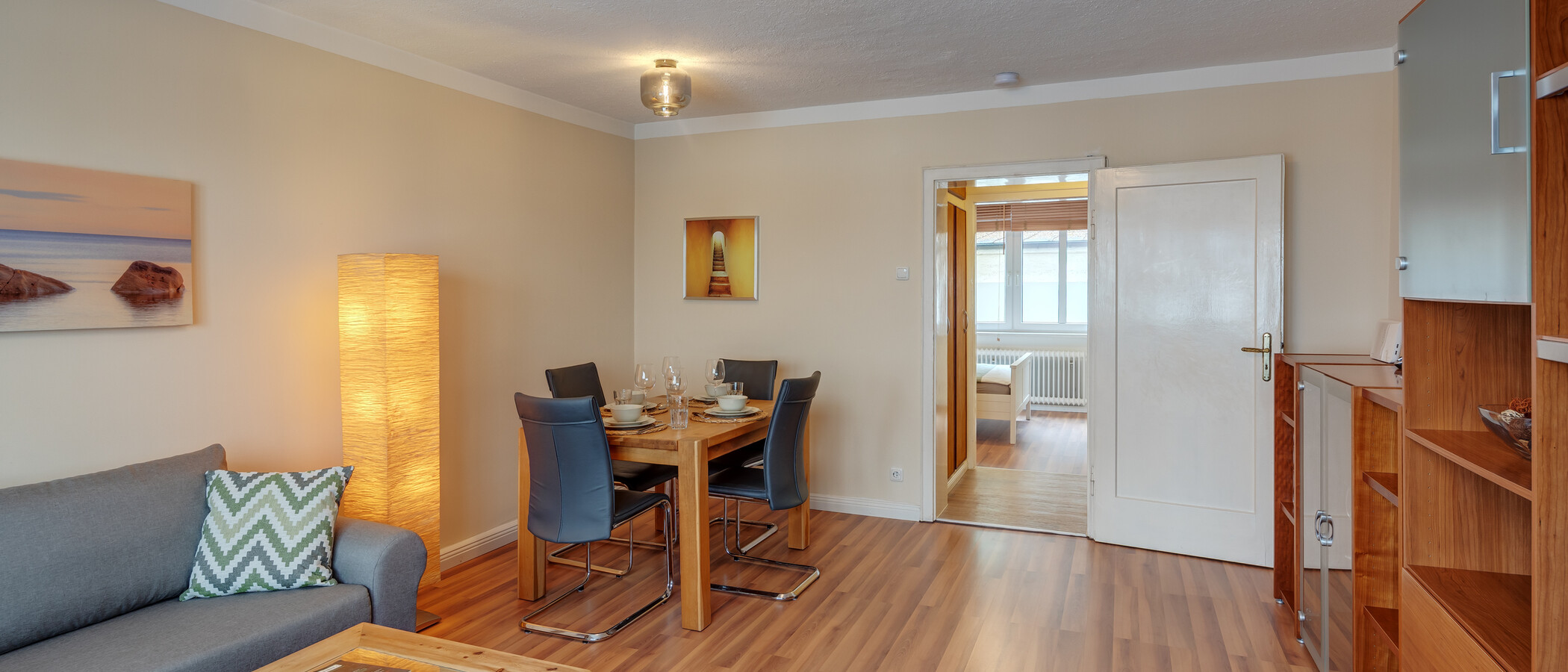 Wohnung München Schwabing-West (rund um den Hohenzollernplatz) 02 Wohnbereich 6915
