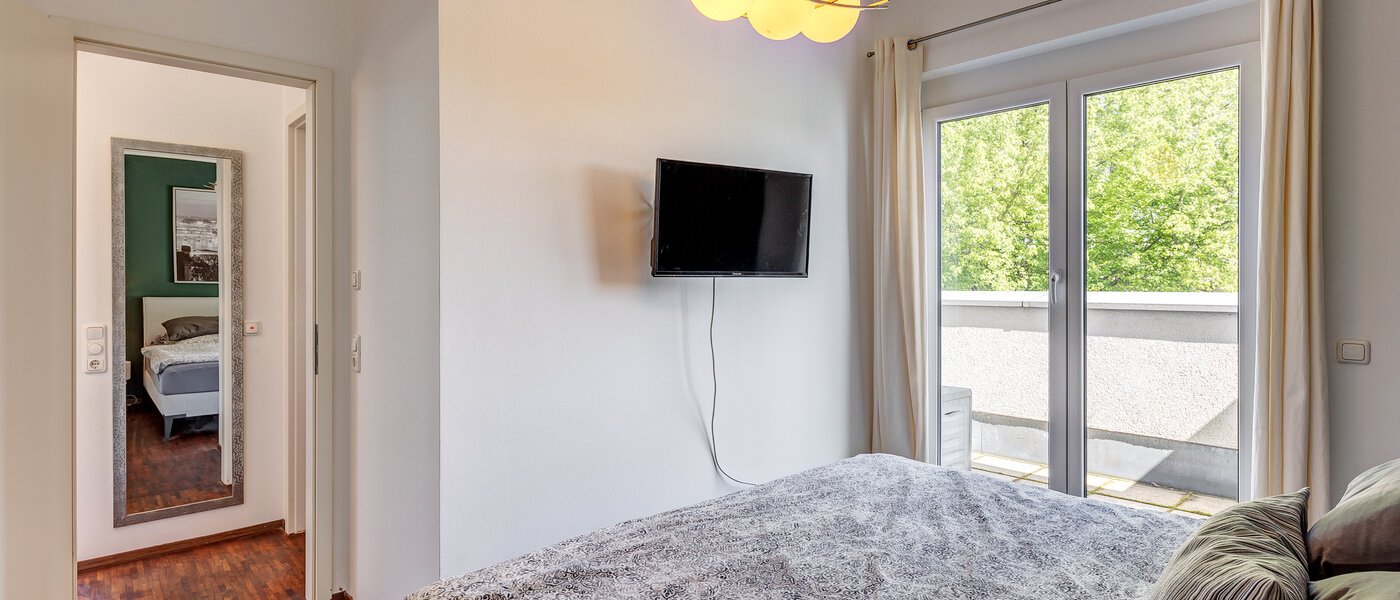 Dachterrassenwohnung München Fasanerie 02 Schlafzimmer 6919