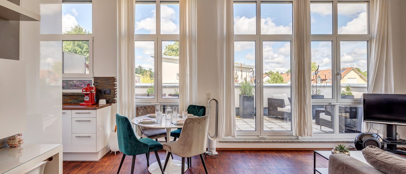 Dachterrassenwohnung München Fasanerie 01 Wohnbereich 6919