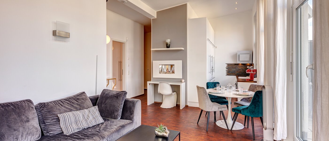 Dachterrassenwohnung München Fasanerie 03 Wohnbereich 6919