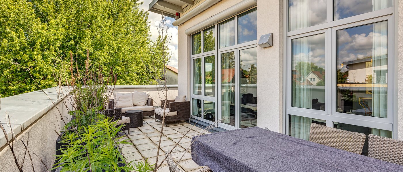 Dachterrassenwohnung München Fasanerie 01 Dachterrasse 6919