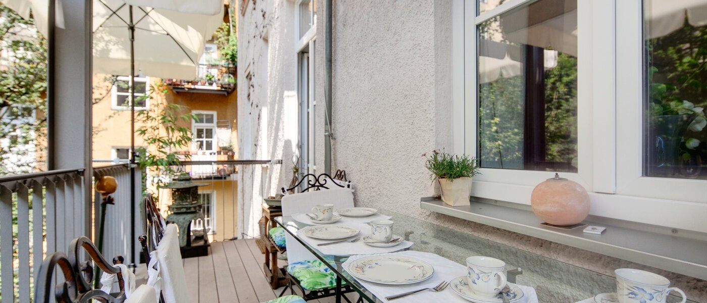 Wohnung München Glockenbachviertel 01 Balkon 6991