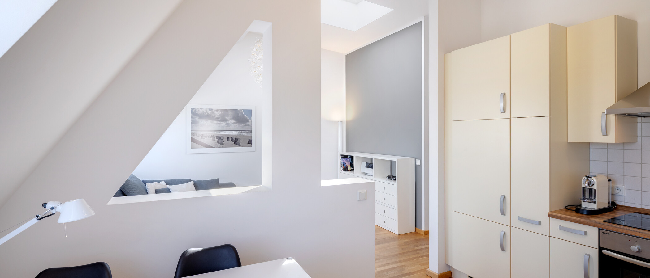 Dachgeschosswohnung München Neuhausen 03 Küche 7084