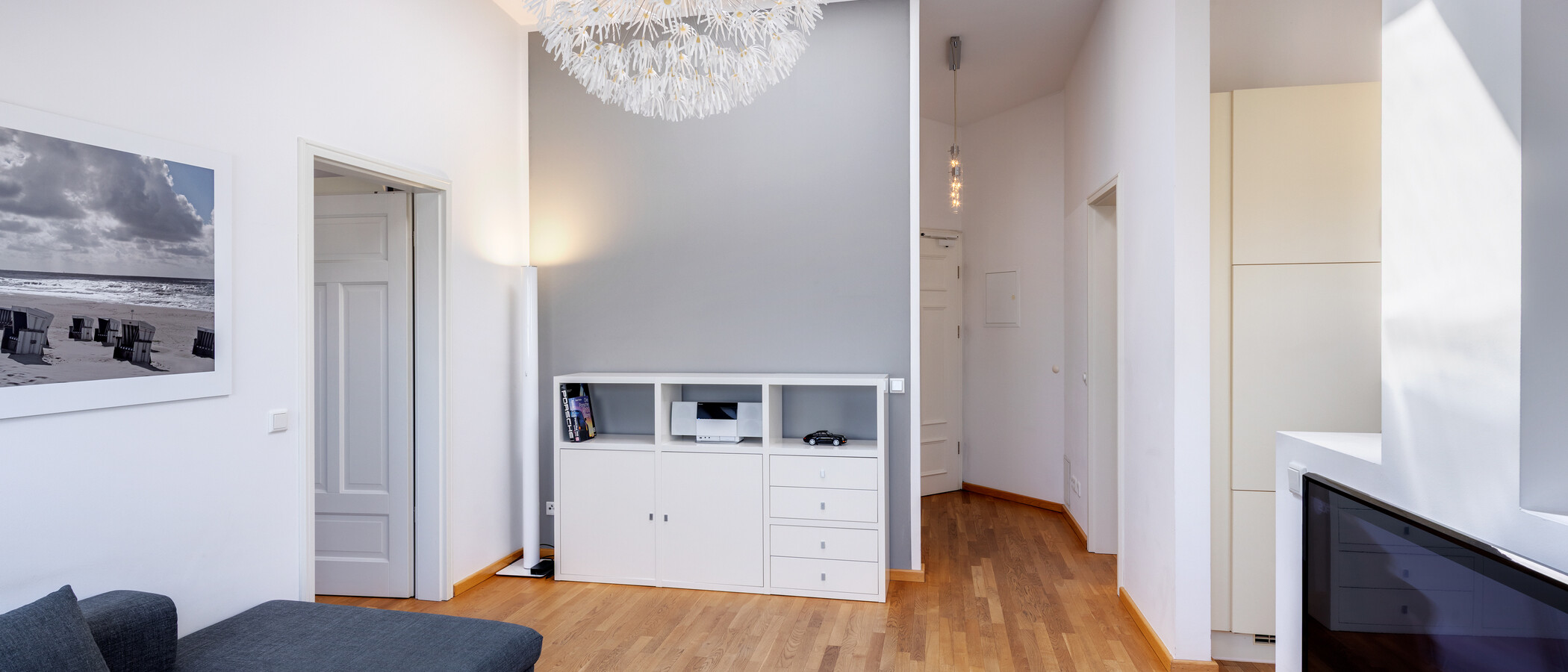 Dachgeschosswohnung München Neuhausen 03 Wohnbereich 7084