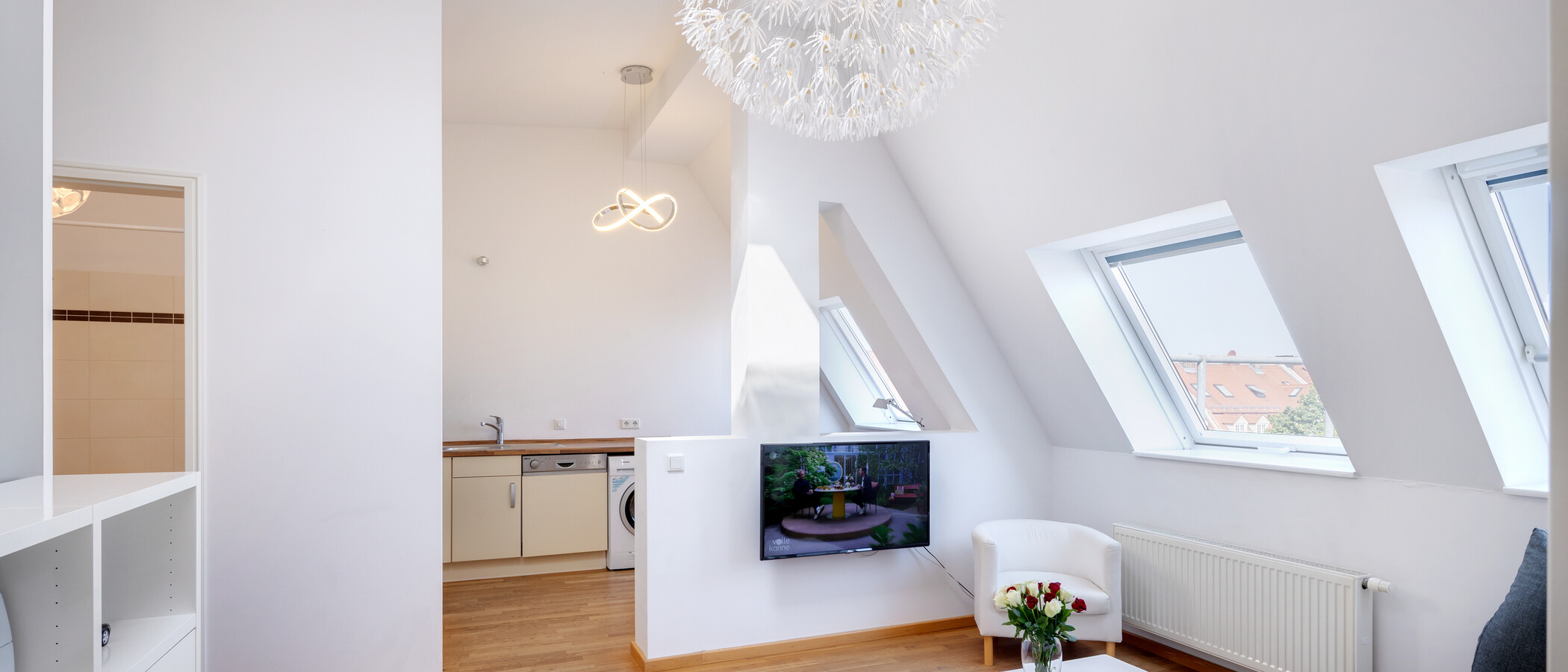 Dachgeschosswohnung München Neuhausen 04 Wohnbereich 7084