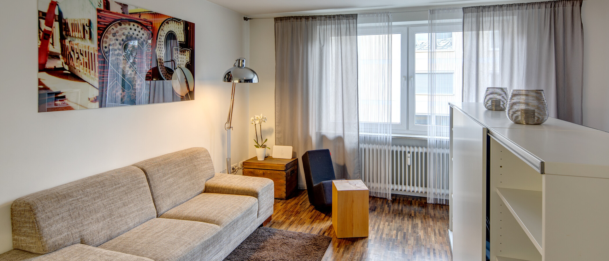 Wohnung München Maxvorstadt - Universitätsviertel 05 Wohnbereich 7107