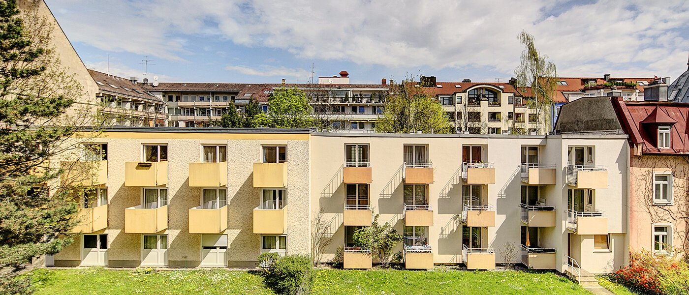 Wohnung München Schwabing-West (rund um den Hohenzollernplatz) 02 Aussicht 711