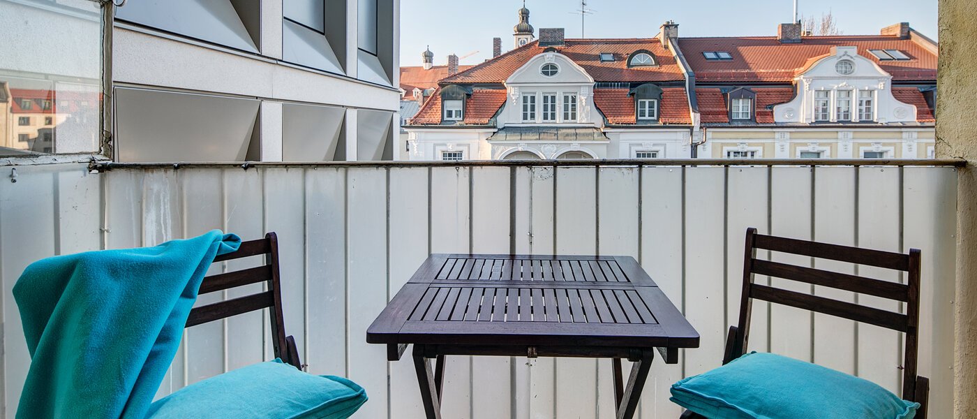 Wohnung München Gärtnerplatzviertel 01 Balkon 7140