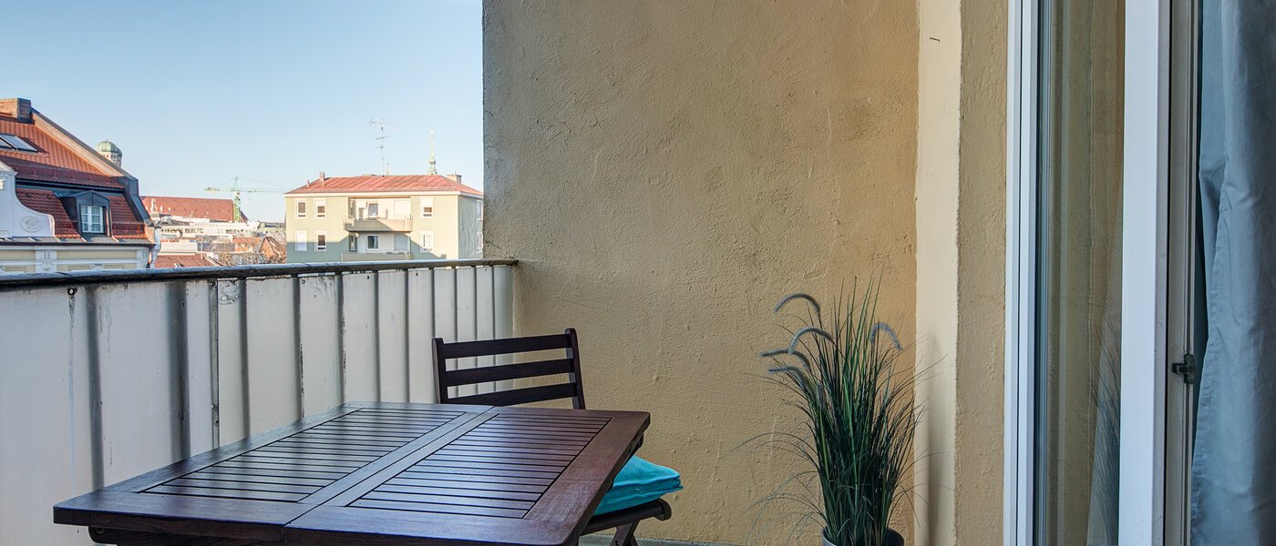 Wohnung München Gärtnerplatzviertel 02 Balkon 7140