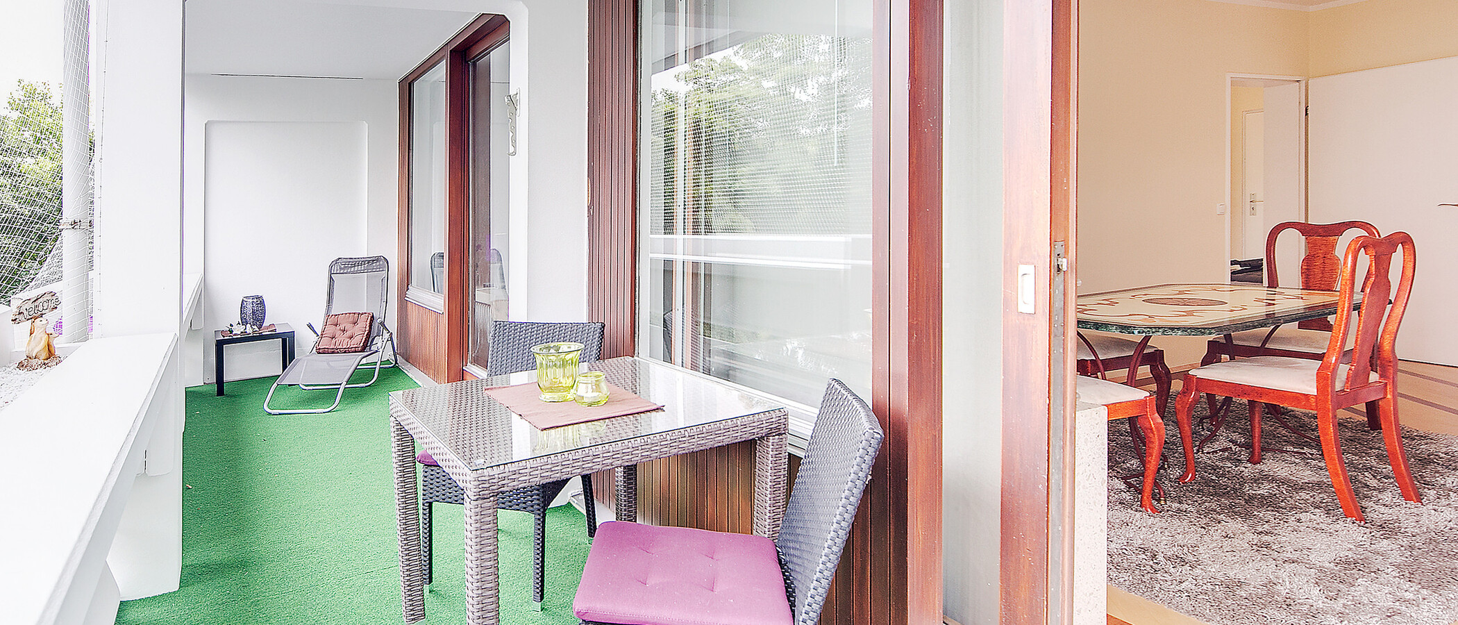 Wohnung München Arabellapark 01 Balkon 7141