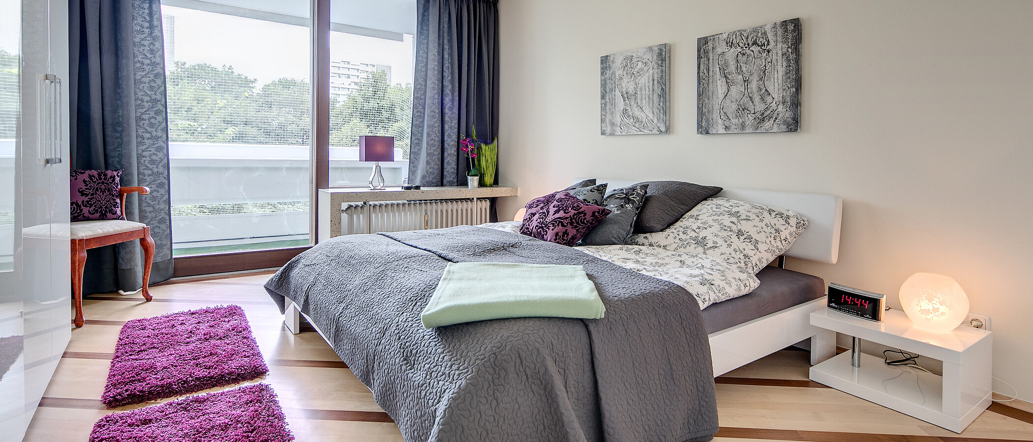 Wohnung München Arabellapark 01 Schlafen 7141