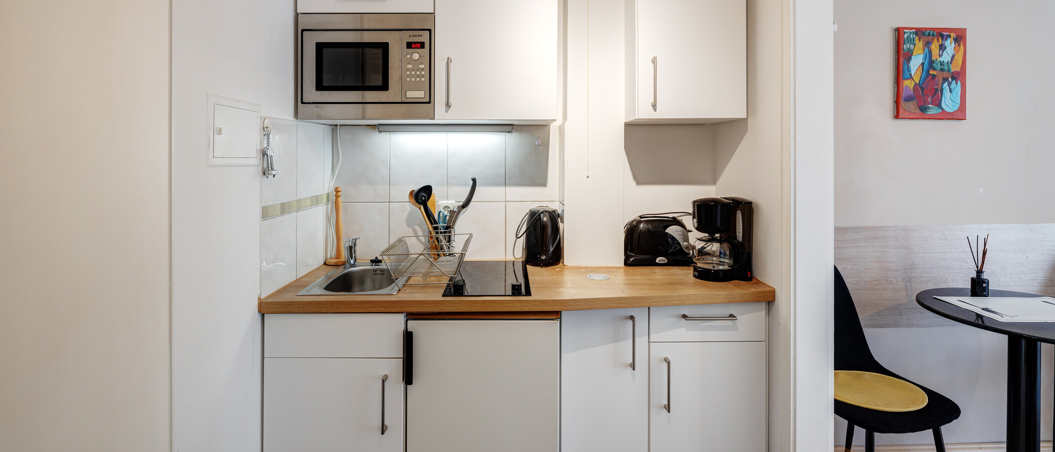 Apartment München Fasangarten 01 Küche 7182