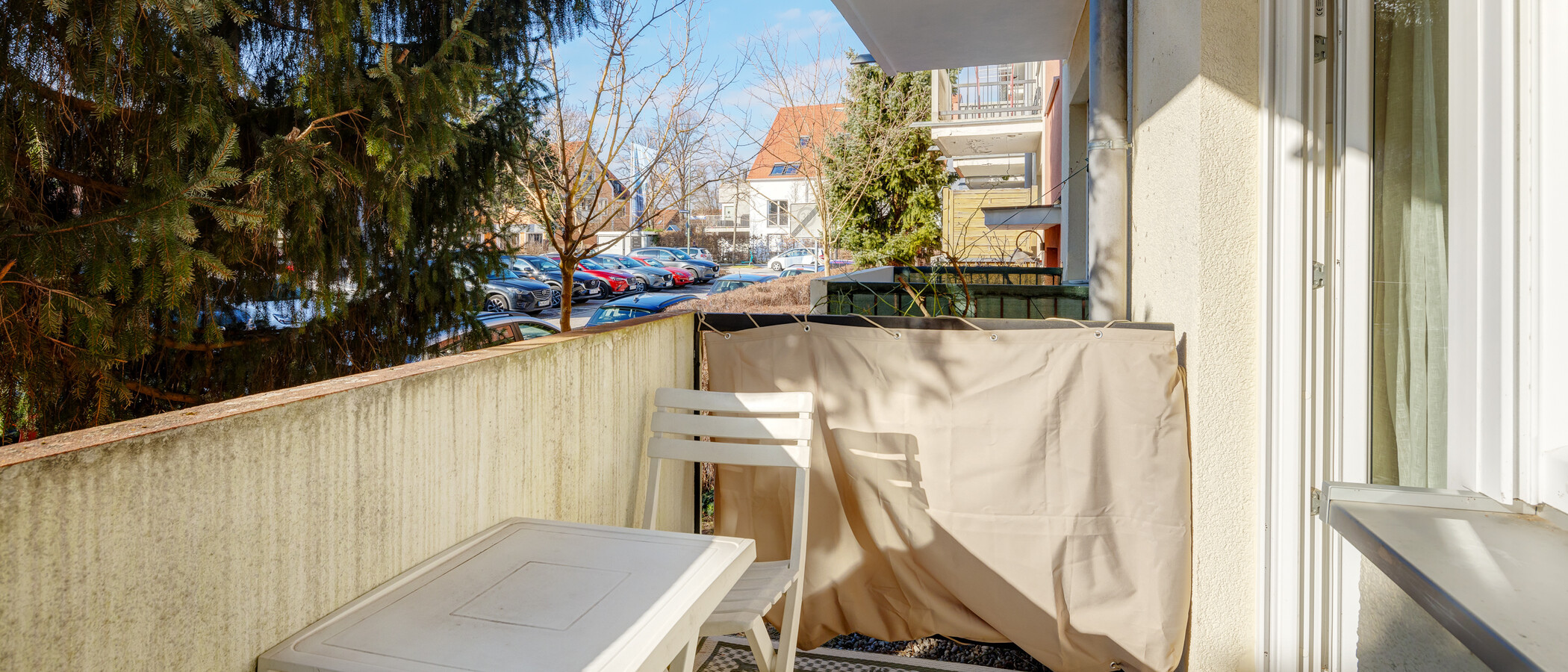 Apartment München Fasangarten 02 Balkon 7182