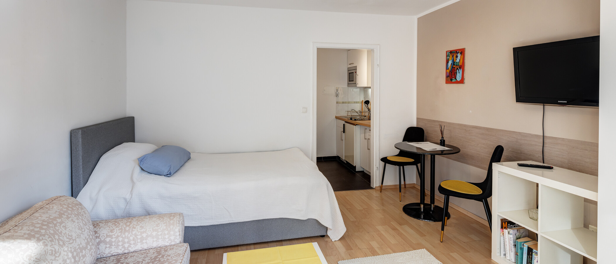 Apartment München Fasangarten 03 Wohnbereich 7182