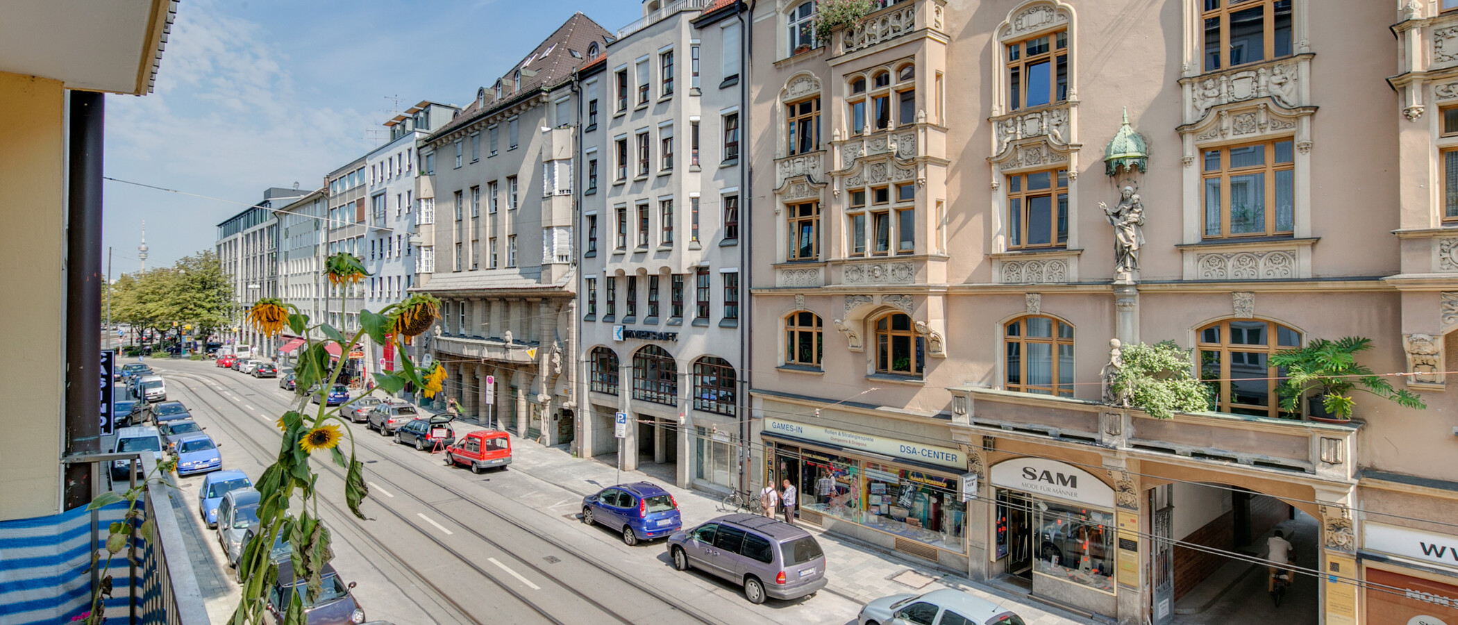 Wohnung München Maxvorstadt - Westen 01 Aussicht 7187