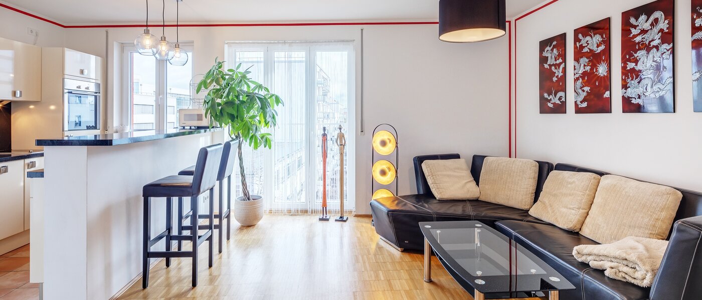 Dachterrassenwohnung München Schwabing-West 01 Wohnbereich 7226