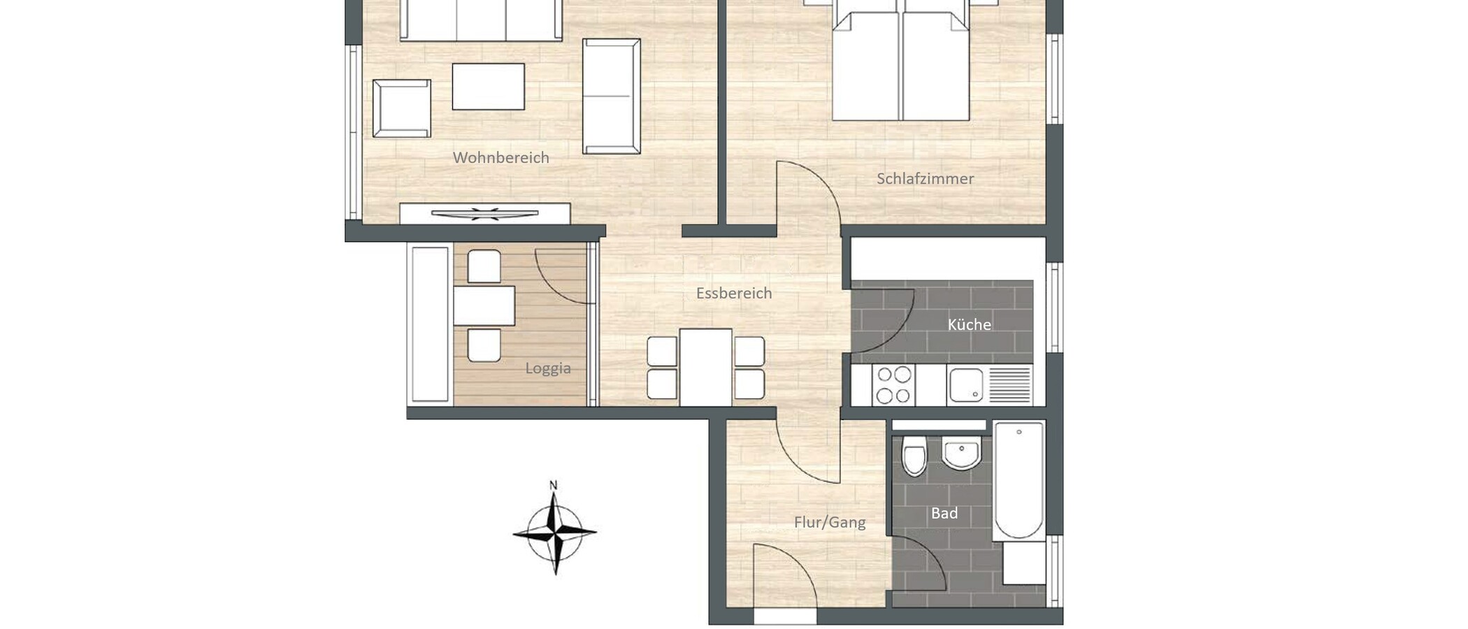 Wohnung München Hadern 01 Grundriss 7227