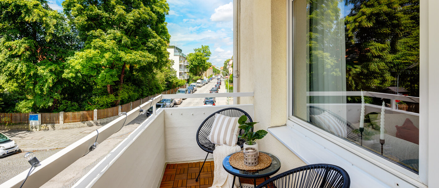 Wohnung München Milbertshofen 01 Balkon 7233