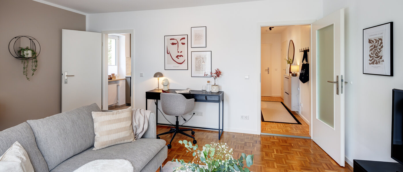 Wohnung München Milbertshofen 05 Wohnbereich 7233