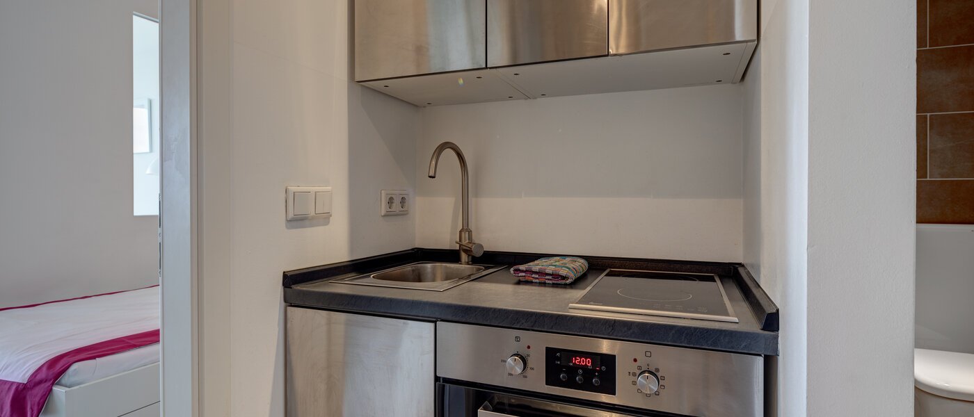 Wohnung München Olympiazentrum 02 Küche 7356