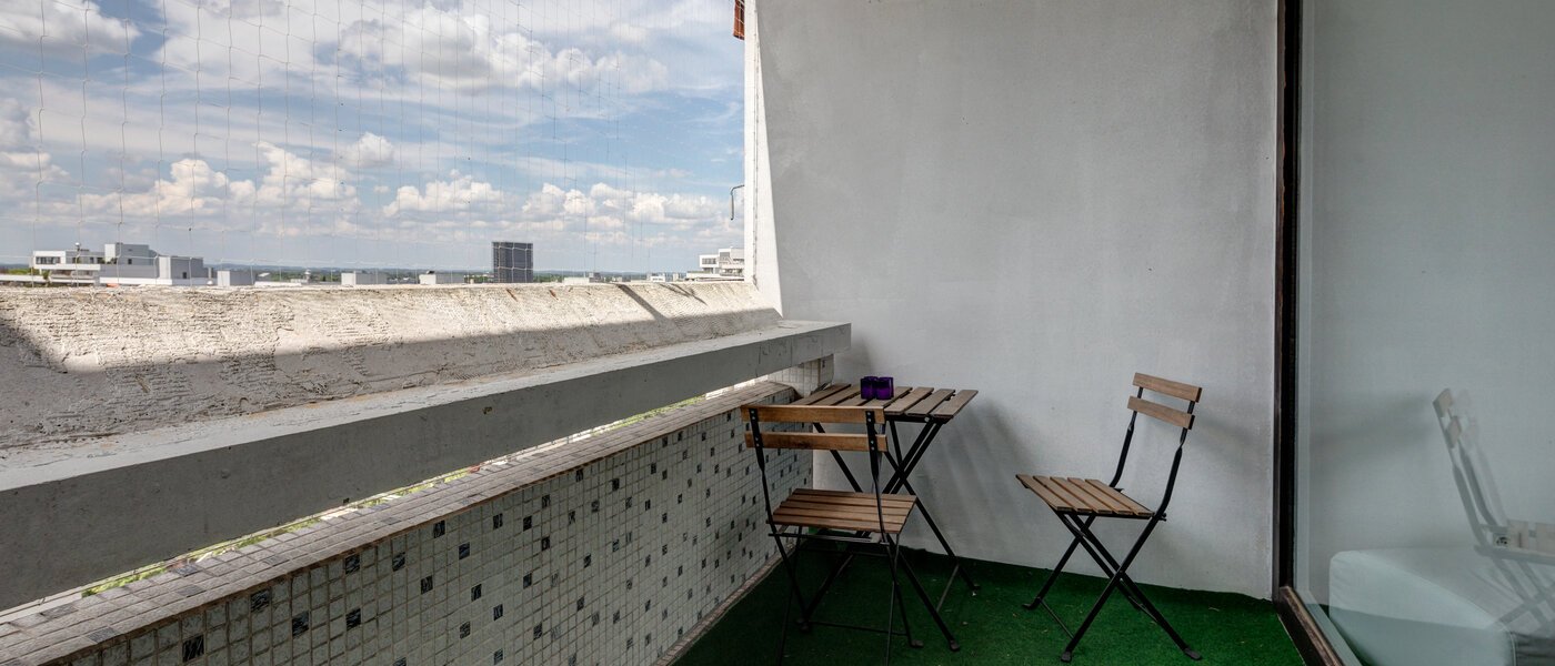 Wohnung München Olympiazentrum 01 Balkon 7356