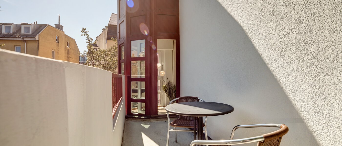 Wohnung München Schwanthalerhöhe 01 Balkon 7367