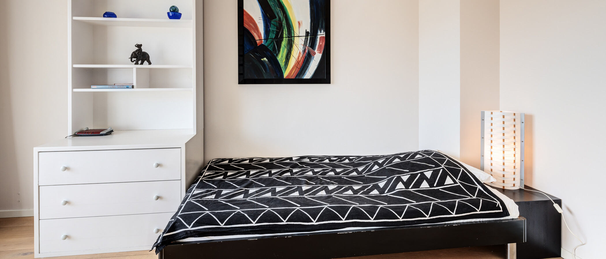 Wohnung München Maxvorstadt 01 Schlafbereich 7492