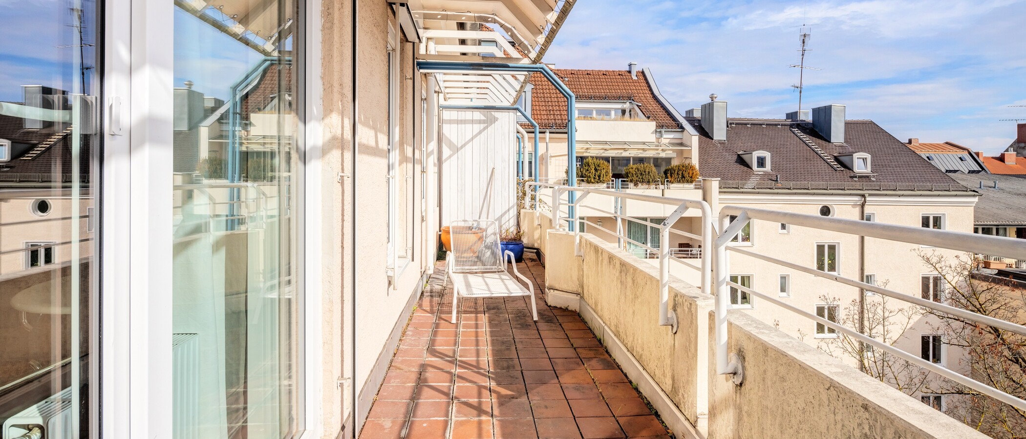 Wohnung München Maxvorstadt 01 Dachterrasse 7492