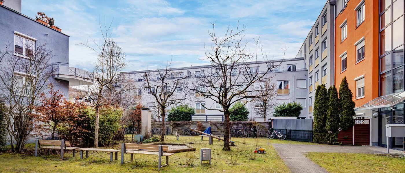 Wohnung München Sendling-Westpark 01 Innenhof 7493