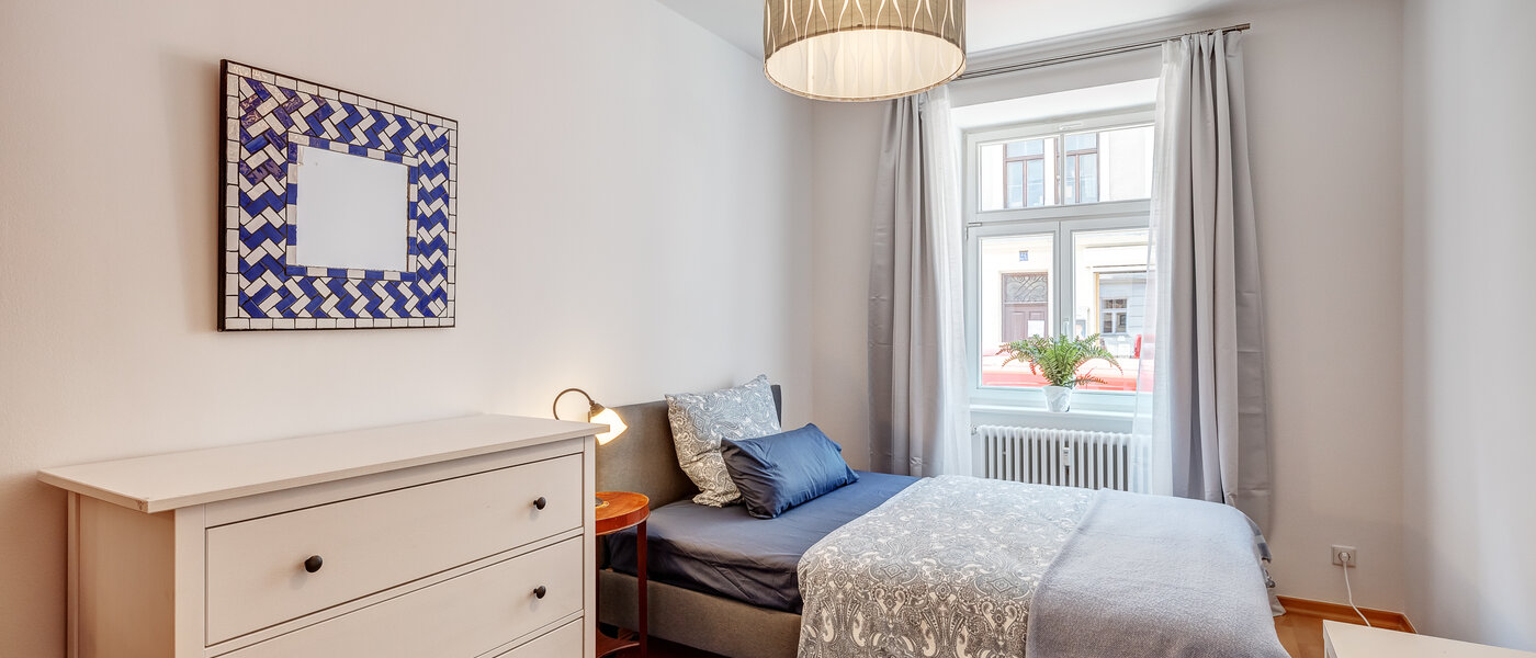Wohnung München Haidhausen 02 2. Schlafzimmer	 7586