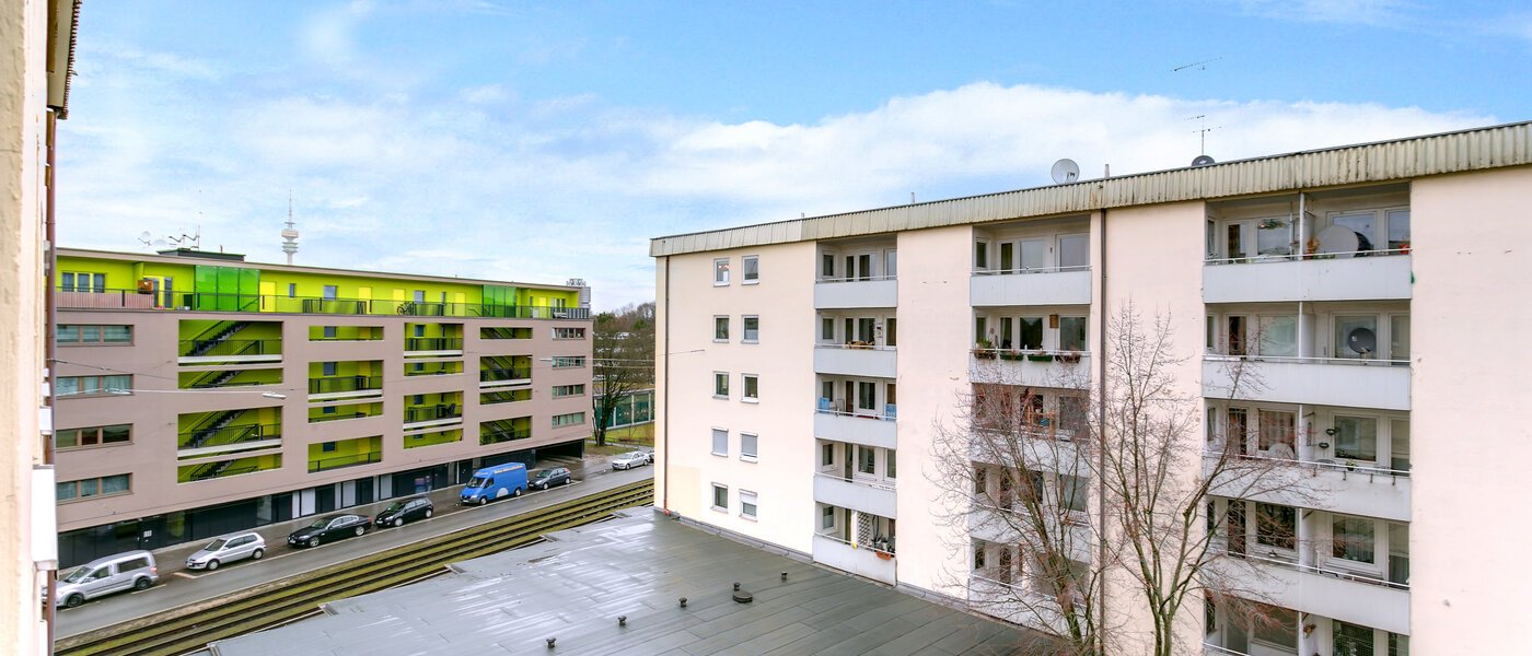 Wohnung München Schwabing-Nord (zw. Belgrad- & Leopoldstraße) 02 Aussicht 7587