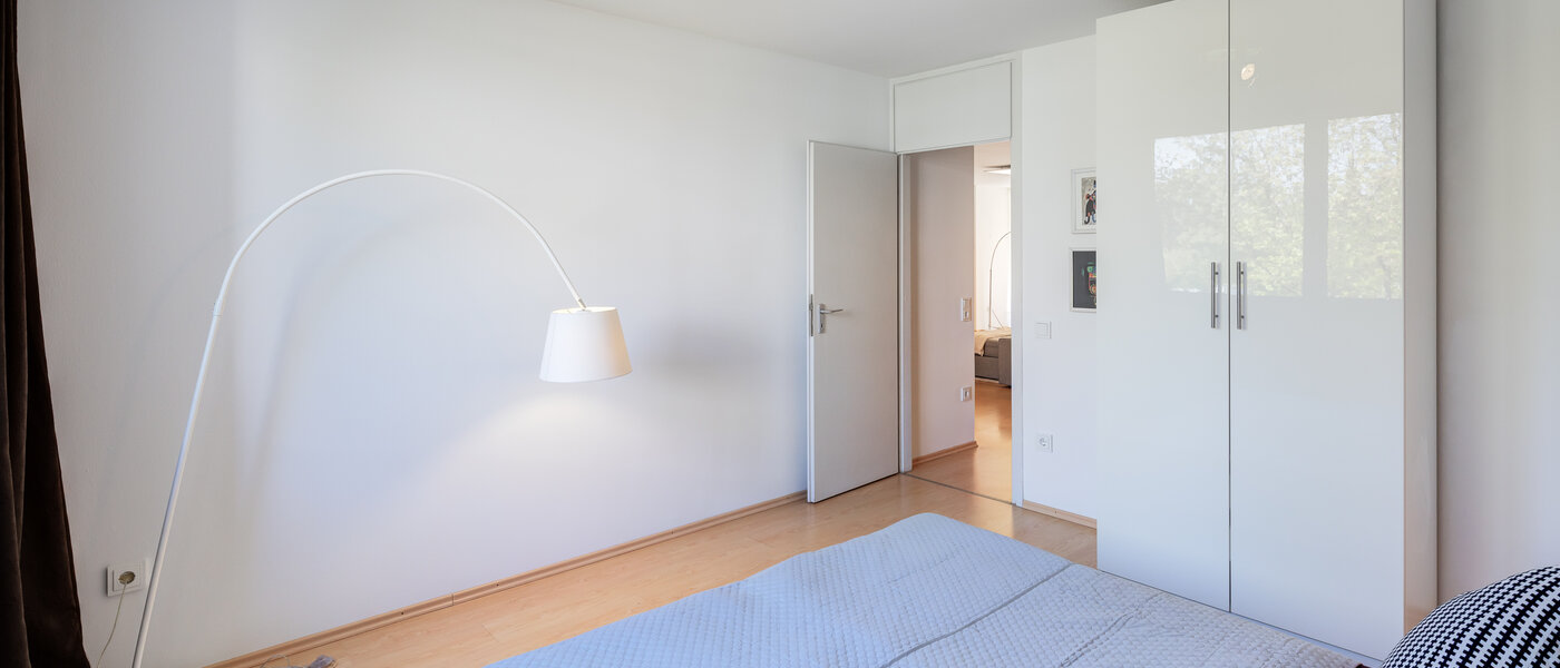 Wohnung München Schwabing-Nord (zw. Leopoldstraße & Englischen Garten) 03 2. Schlafzimmer	 7670