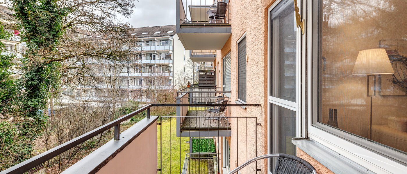 Wohnung München Schwabing-West (rund um den Hohenzollernplatz) 01 Balkon 7675